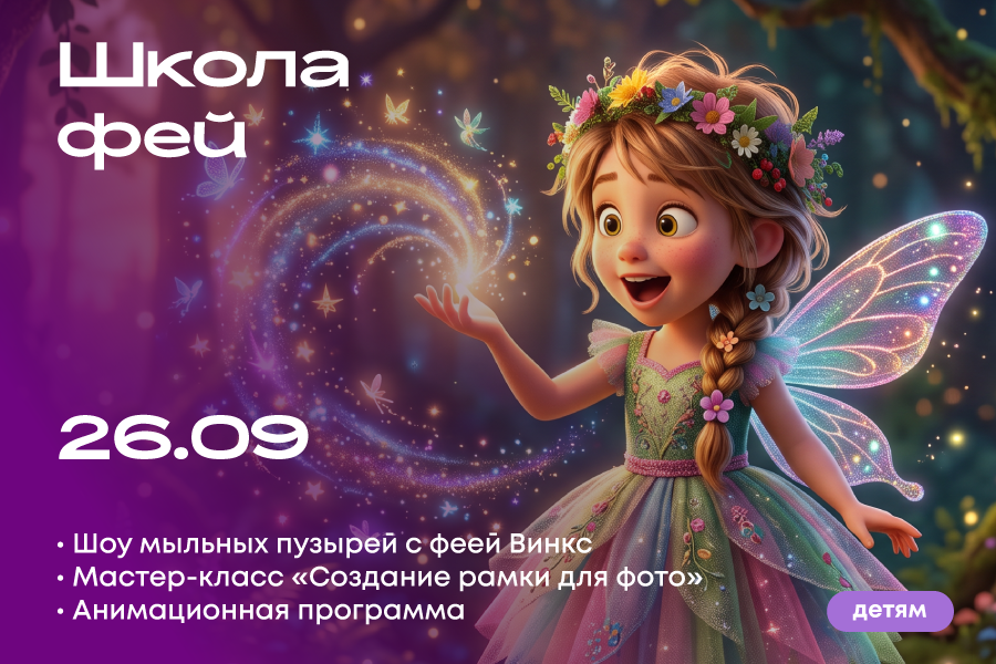 Школа фей в ТРЦ «Щёлковский»