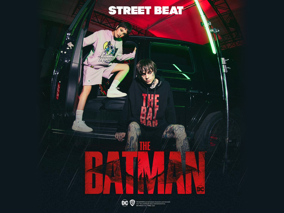 Street Beat представляет специальную линейку одежды и аксессуаров Street Beat & The Batman: I Am The Night